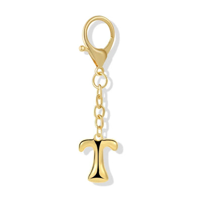 Bubble Initial Letter - Bag Charm
