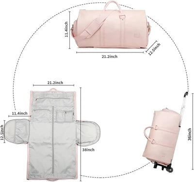 TravelSmart - The roomiest carry-on bag (With Wheels)