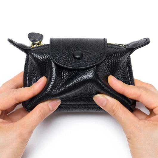 Leather Purse - Bag Charm